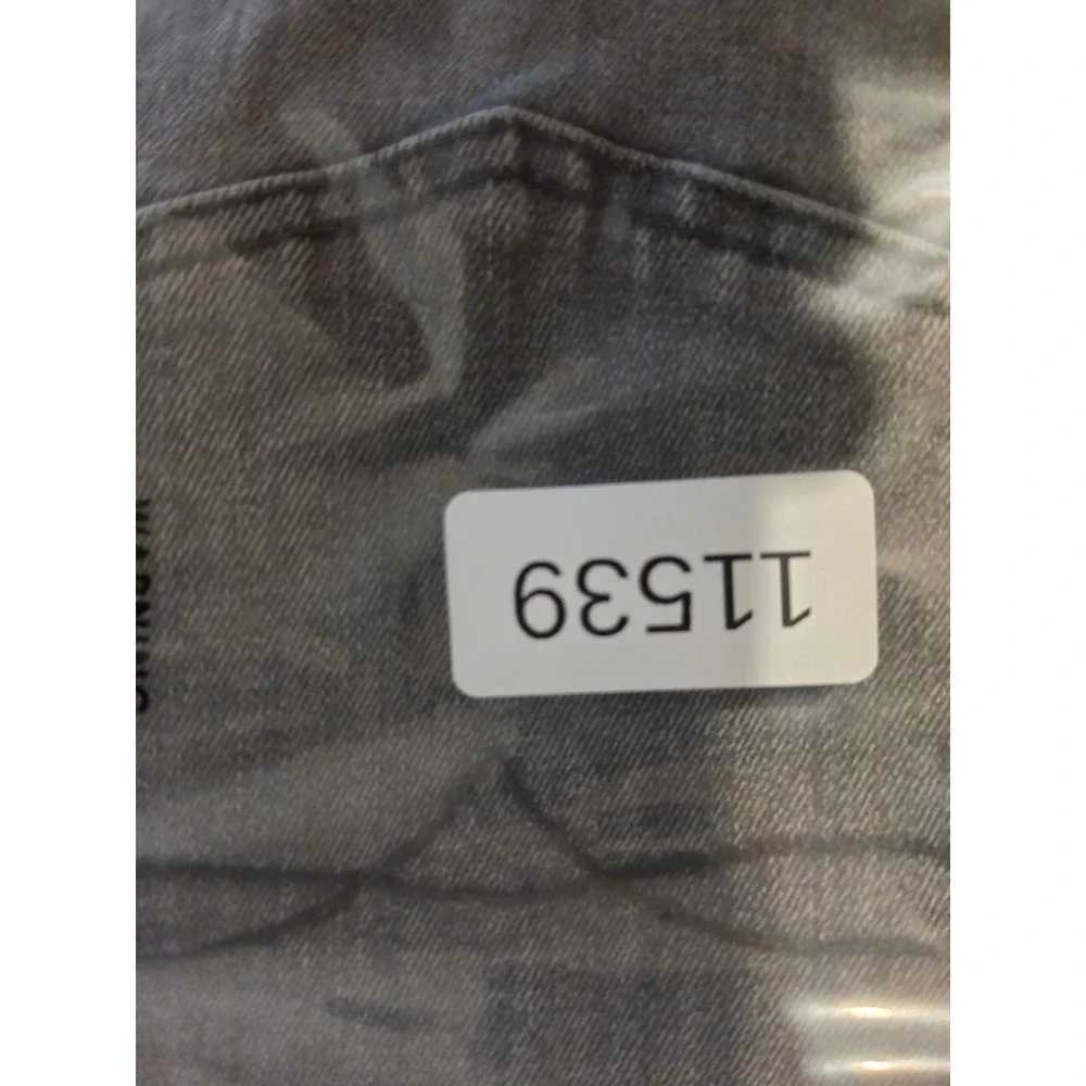 Polo Ralph Lauren Jeans Men 40x32 Gray Sullivan Slim Fit Denim Pants Black Label